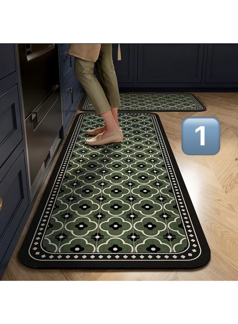 سجادة المطبخ سجادة المطبخ المضادة للانزلاق سجاد المطبخ القابل للغسل سجادة أرضية مطبخ سميكة سجادة ممر سجادة صالة سجادة غسيل سجادة عيدية - Image 5